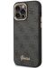 Калъф Guess - 4G Metal Camera Outline, iPhone 14 Pro, черен - 2t
