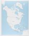 Карта на Северна Америка Smart Baby - 1t