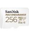 Карта памет SanDisk - Max Endurance, 256GB, microSDXC + адаптер - 1t