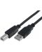 Кабел VCom - CU201-B, USB-A/USB-B, 1.8 m, черен - 1t