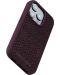 Калъф Njord - Salmon Leather MagSafe, iPhone 15 Pro, кафяв - 7t