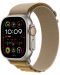 Каишка Apple - Alpine Loop M Natural Titanium, Apple Watch, 49 mm, Tan - 1t