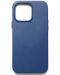 Калъф Mujjo - Full Leather, MagSafe, iPhone 14 Pro Max, Monaco Blue - 1t