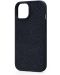 Калъф Njord - Salmon Leather MagSafe, iPhone 15, черен - 1t