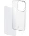 Калъф и протектор Cellularline - iPhone 13 Pro Max, прозрачни - 3t
