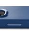 Калъф Mujjo - Full Leather MagSafe, iPhone 14 Pro, Monaco Blue - 6t
