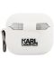 Калъф за слушалки Karl Lagerfeld - Rue St Guillaume, AirPods 3, бял - 2t