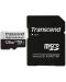 Карта памет Transcend - High Endurance, 128GB, microSD + адаптер - 1t