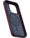 Калъф Njord - Salmon Leather MagSafe, iPhone 15 Pro, кафяв - 8t