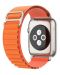 Каишка Techsuit - W037 Nylon, Apple Watch, 38/40/41 mm, оранжева - 3t