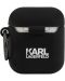 Калъф за слушалки Karl Lagerfeld - Rue St Guillaume, AirPods 1/2, черен - 2t