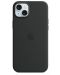 Калъф Apple - Silicone MagSafe, iPhone 15 Plus, черен - 1t