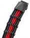 Кабел CableMod - Pro ModMesh 12VHPWR, 16-Pin/2x 8-Pin, черен/червен - 1t