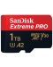 Карта памет SanDisk - Extreme PRO, 1TB, microSDXC, Class10 + адаптер - 3t