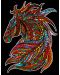 Картина за оцветяване ColorVelvet - Див кон, 47 х 35 cm - 1t