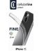 Калъф Cellularline - Fine, iPhone 15, прозрачен - 4t