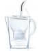 Кана за филтриране BRITA - Marella Cool Memo, 2.4 l, 3 филтъра, бяла - 3t