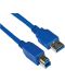Кабел VCom - CU301, USB-A/USB-B, 1.8 m, син - 1t