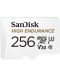 Карта памет SanDisk - High Endurance, 256GB, microSDXC, Class10 + адаптер - 1t