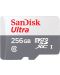 Карта памет SanDisk - Ultra, 256GB, microSDXC, Class 10 - 1t