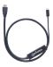 Кабел Mahattan - 2075100309, USB-C/HDMI, 1 m, черен - 1t