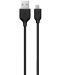 Кабел ttec - New, USB-A/Micro USB, 1.2 m, черен - 1t
