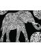Картина за оцветяване ColorVelvet - Слон, 47 х 35 cm - 1t