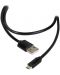 Кабел Vivanco - 36292, Micro USB/USB-A, 2 m, черен - 1t