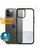 Калъф PanzerGlass - ClearCase, iPhone 12/12 Pro, прозрачен/черен - 1t