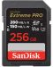 Карта памет SanDisk - Extreme PRO, 256GB, SDXC, V60 UHS-II - 1t