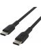 Кабел Belkin - Boost Charge, USB-C/USB-C, 1 m, черен - 2t