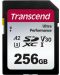 Карта памет Transcend - 256GB 340S Ultra Performance, SDXC Card UHS-I U3 V30 A2 - 1t