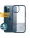 Калъф PanzerGlass - Clear, iPhone 12 Pro Max, прозрачен/син - 1t