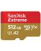 Карта памет SanDisk - Extreme, 512GB, microSDXC, Class10 + адаптер - 1t