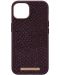 Калъф Njord - Salmon Leather MagSafe, iPhone 14 Plus, кафяв - 1t