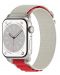 Каишка Next One - Adventure Loop, Apple Watch, 41 mm, бяла/червена - 1t