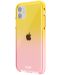 Калъф Holdit - SeeThru, iPhone 11/XR, Bright Pink/Orange Juice - 2t