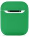 Калъф за слушалки Holdit - Silicone, AirPods 1/2, зелен - 3t