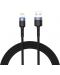 Кабел Tellur - TLL155324, USB-A/Lightning, 2 m, черен - 1t