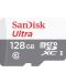 Карта памет SanDisk - Ultra, 128GB, microSD, Class10 - 1t