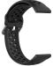 Каишка Techsuit - W004, Galaxy Watch/Huawei Watch, 20 mm, черна - 2t