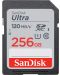 Карта памет SanDisk - Ultra, 256GB, SDXC, Class10 - 1t
