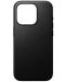 Калъф Nomad - Modern Leather, iPhone 15 Pro, черен - 1t