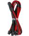 Кабел CableMod - Pro ModMesh 12VHPWR, 16-Pin/4x 8-Pin, черен/червен - 2t