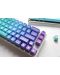 Капачки за механична клавиатура Ducky - Azure, 108-Keycap Set - 4t