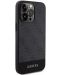Калъф Guess - PU 4G Stripe, iPhone 15 Pro Max, MagSafe, черен - 4t