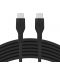 Кабел Belkin - Boost Charge, USB-C/USB-C, 3 m, черен - 4t