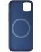 Калъф Next One - Silicon MagSafe, iPhone 14, син - 2t