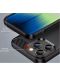 Калъф Techsuit - Carbon Silicone, iPhone 15 Pro, черен - 2t