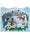 Картичка Gespaensterwald 3D Merry Christmas, игри в снега - 1t